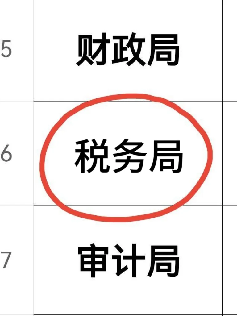 拜托，税务局的岗位真的香啊啊啊！