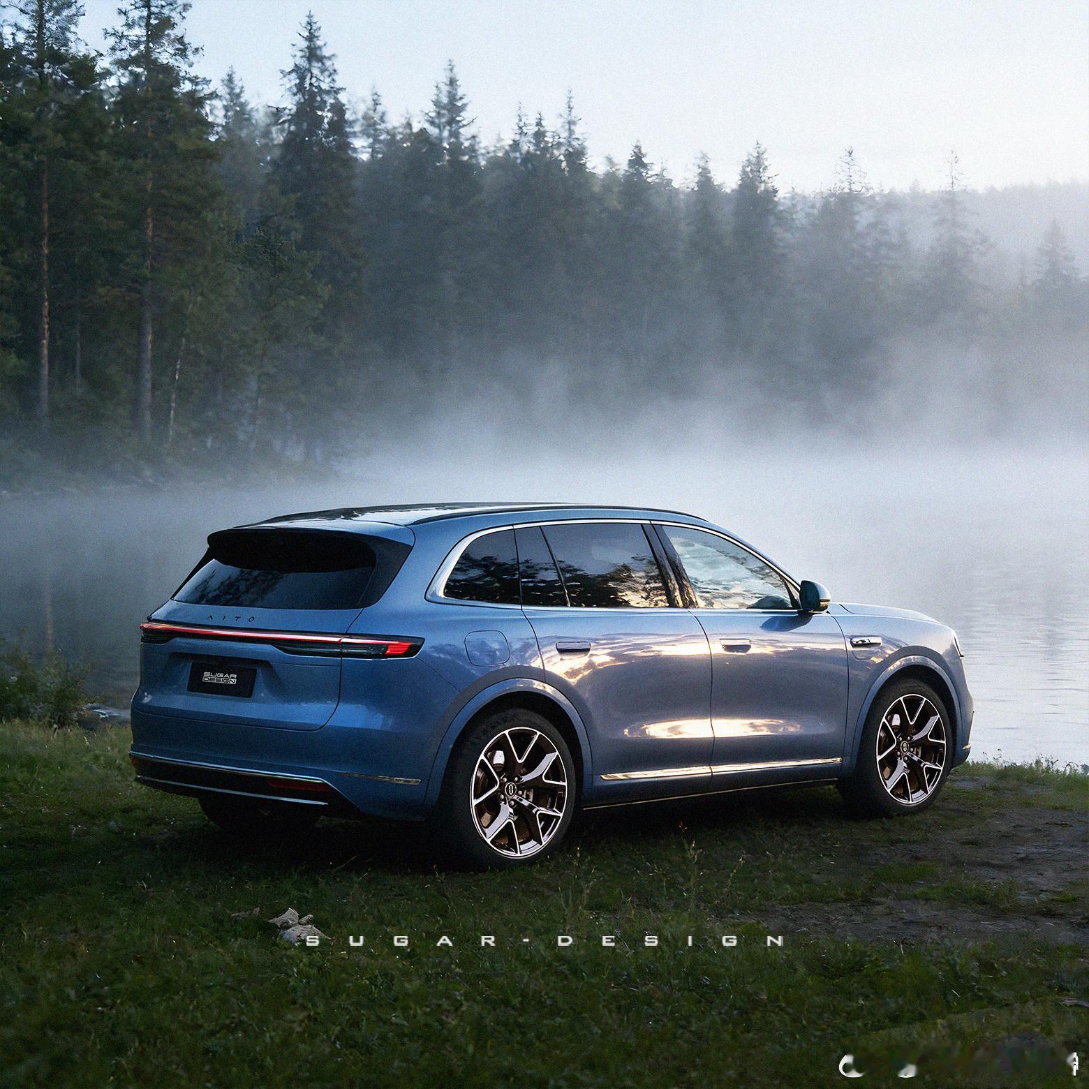 做的问界M6假想图我认为是问界的颜值巅峰，这是发自内心对该车系设计的赞叹。特别是