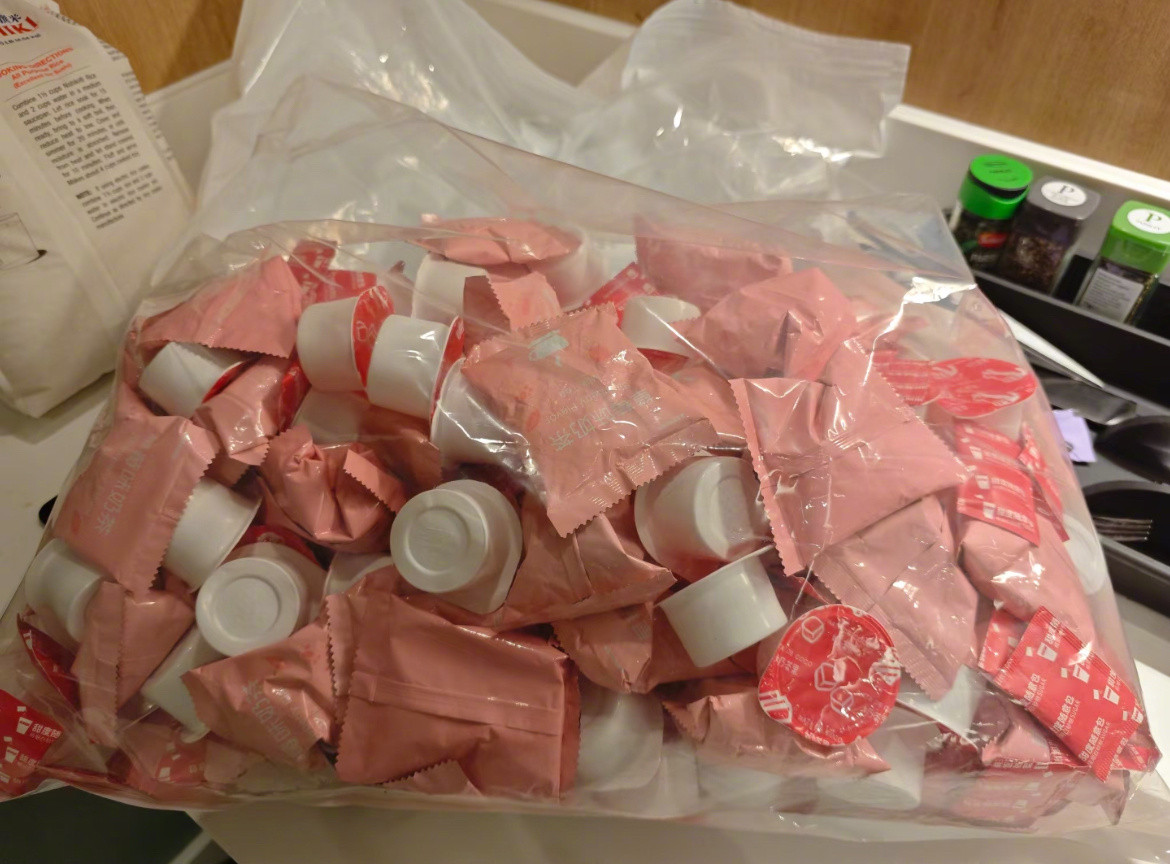 当我打算带八十杯香飘飘出国