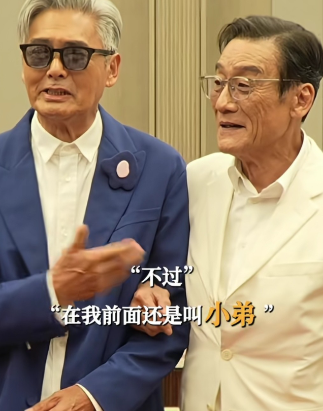 周润发真的情商高口才了得近日，周润发和梁家辉一同出席电影《寒战1994》的发布