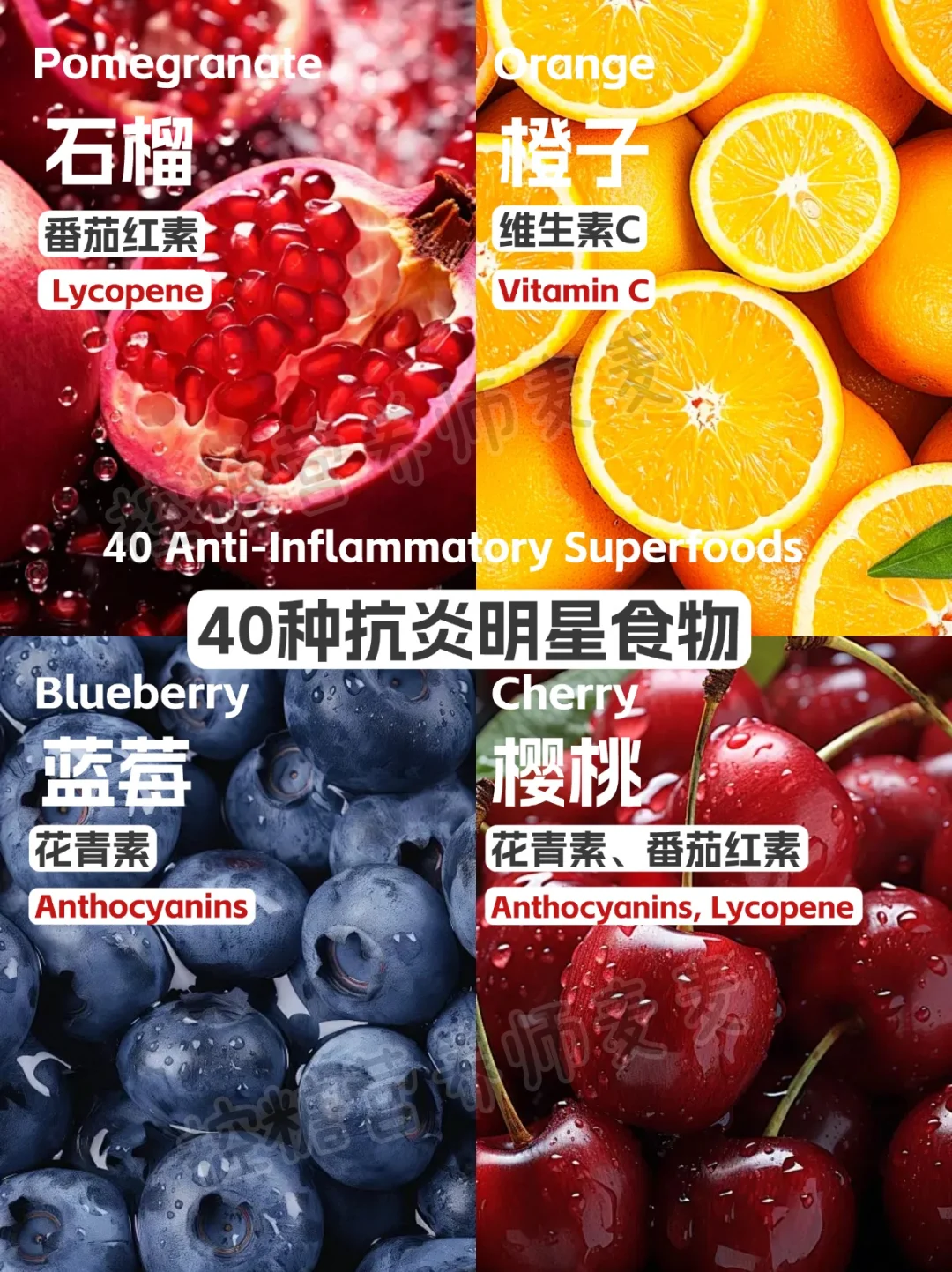 40 Anti-Inflammatory Superfoods🔥