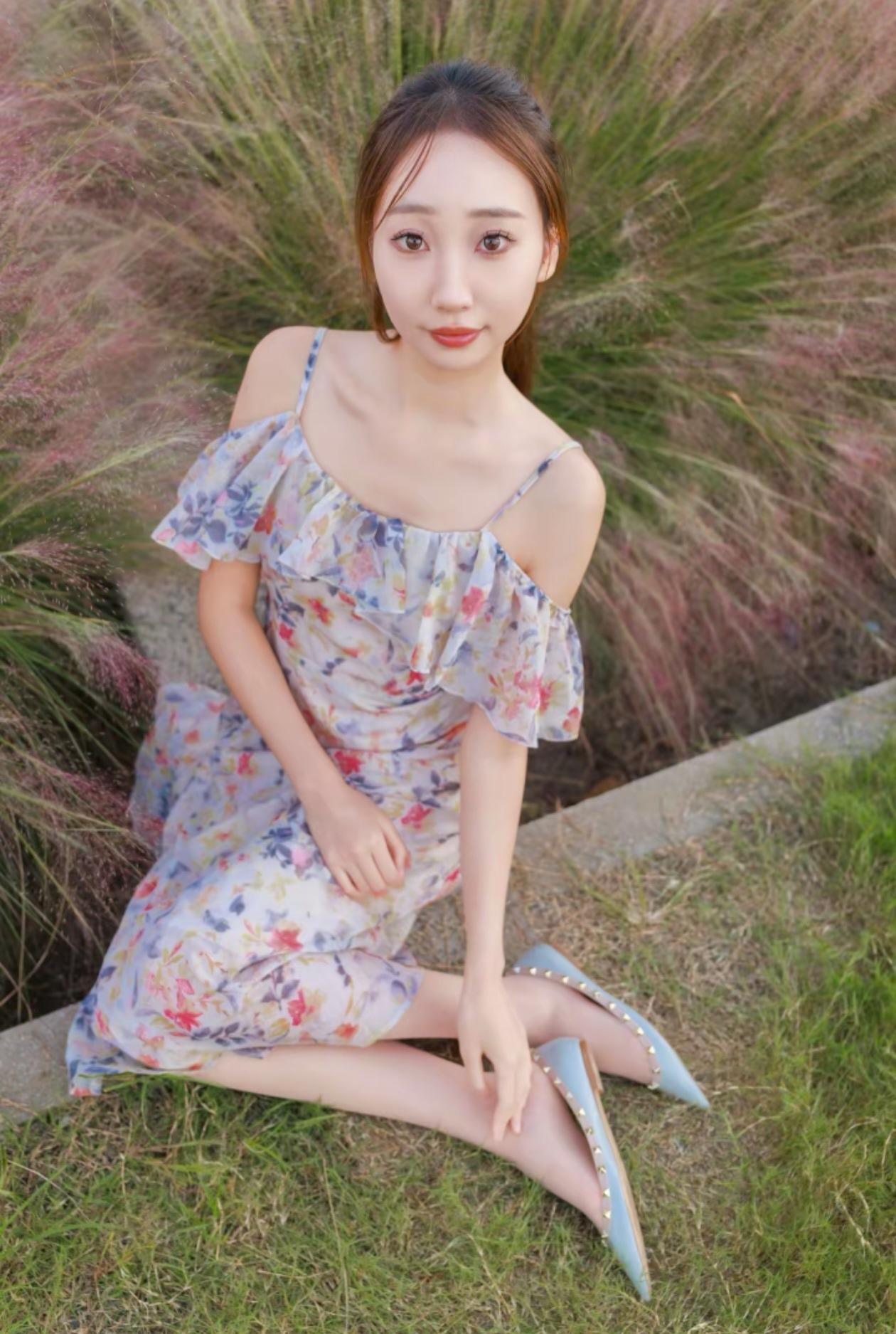 碎花裙子，复古又香甜