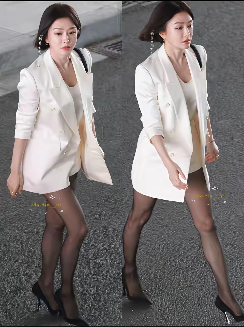 现在的职场剧是彻底放飞了？刚刷到某剧片段，女演员上半身西装革履，下半身直接“失踪