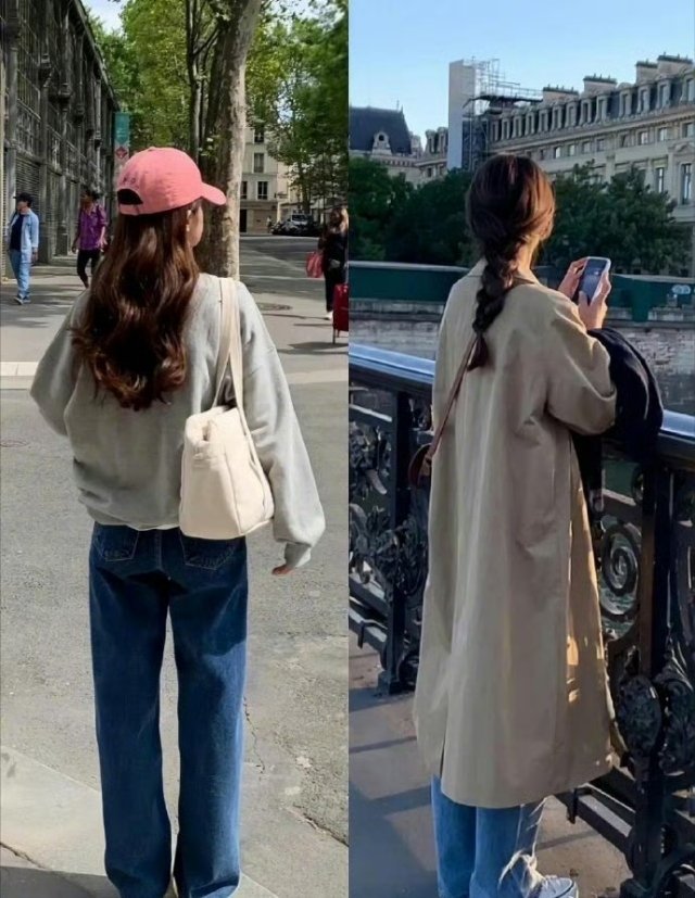 这样穿衣年轻10岁，好看韩系穿搭，满满精致感！