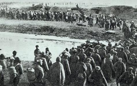 1948年12月的双堆集，雪粒子打在脸上像刀子。刘拴牛从死人堆里爬出来时，看