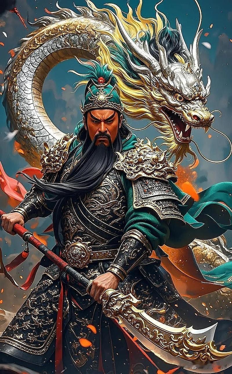 关羽要是单挑赵云，能有几分胜算？关羽关云长作为武圣确实有狂的资本。身高两米一，