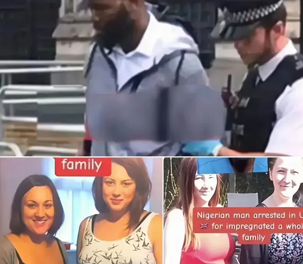 太厉害了！据外面报道，一个尼日利亚籍的黑人在英国被捕，警方公布他的罪