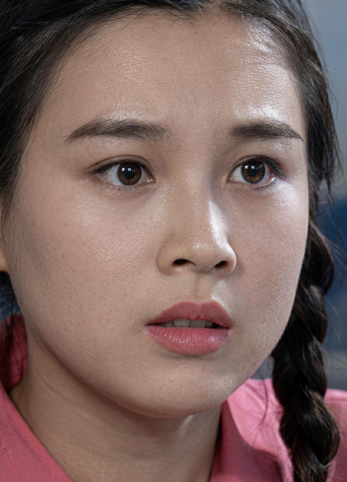 赵明明，真正的美女，珠圆玉润。这才是无滤镜无营销的顶级颜值。她演得赵飞燕，感觉就