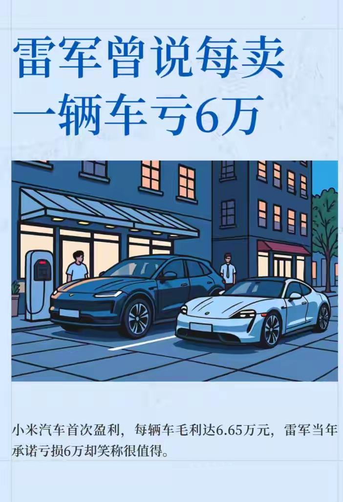 小米汽车每辆赚6.65万这到底是“骗”了吗？还是另一场精心布局的战略大戏？雷军