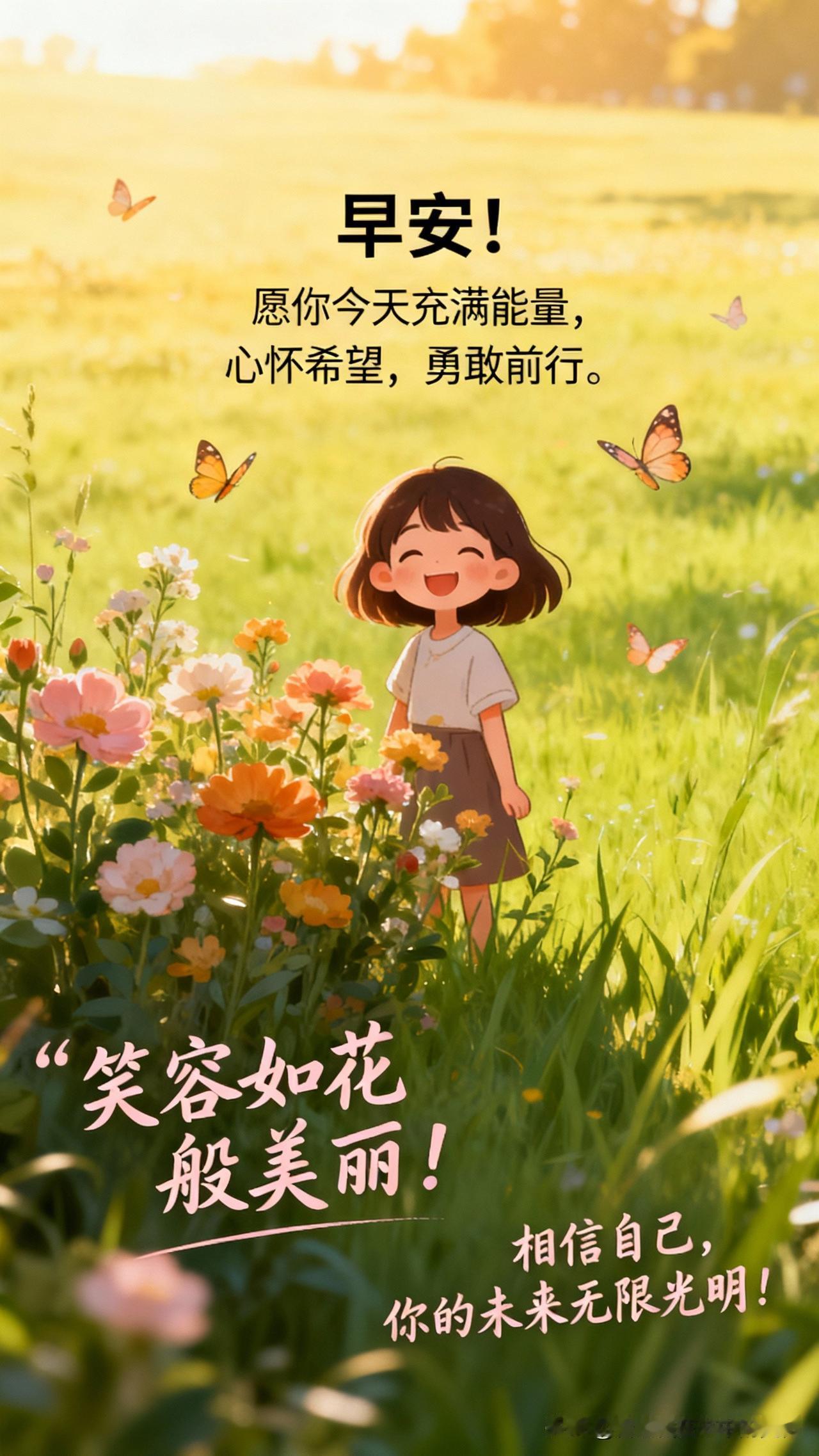 当然可以！以下是一篇充满激励和正能量的早安劝志心，希望能为你带来一天的动力。