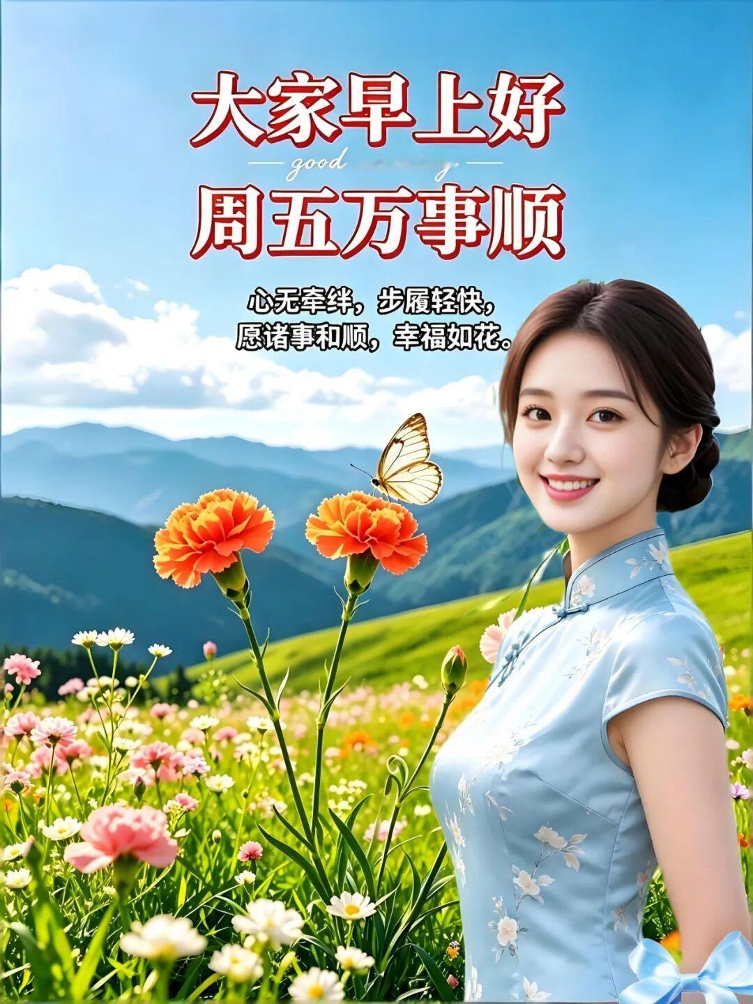 晴金银钱财容易赚取，健康平安难以替换。有幸彼此相知，时常互相惦念，清晨送上安康祝