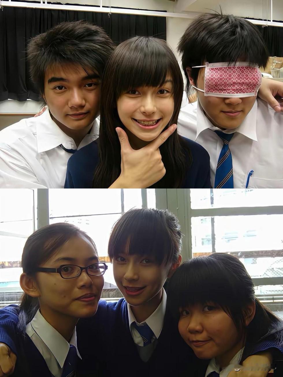 杨颖学生时代的照片