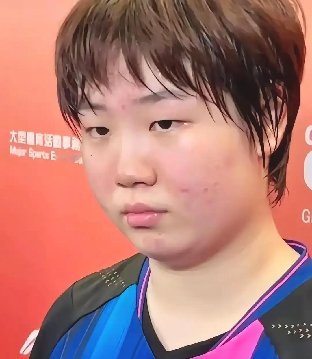 蒯曼一句话，热搜炸了WTT安曼站女单决赛后，记者问：“孙颖莎没来，你夺冠是