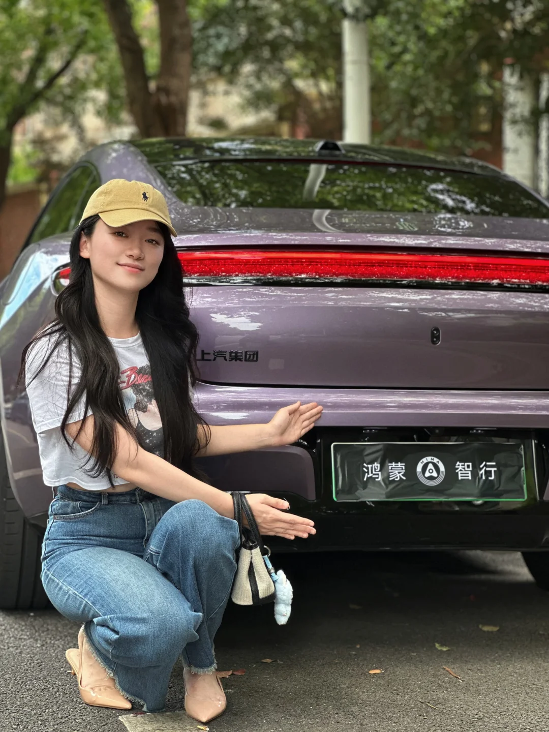 妹妹说紫色很有韵味