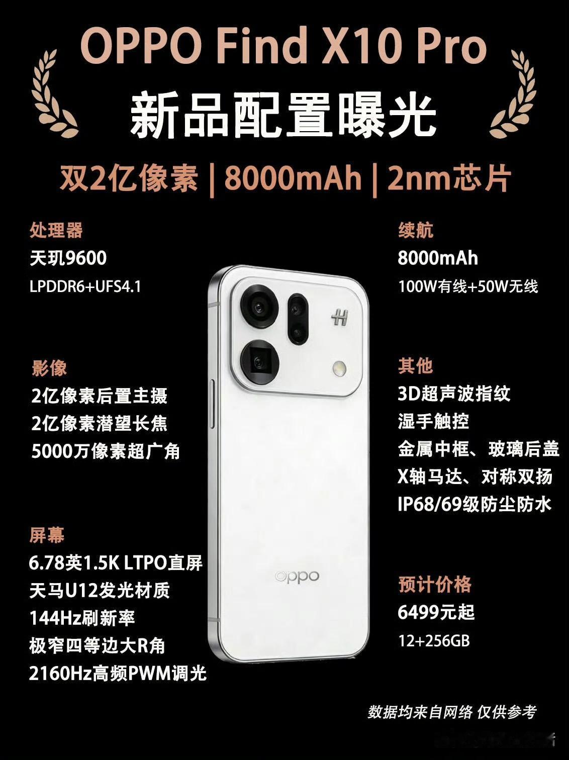 OPPOFindX10Pro新品配置提前曝光:6.78英寸的1.5K