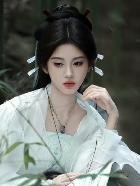 鞠婧祎的新戏妆造把狐狸眼妆容焊在脸上了。她今年一直是这种上扬的眉眼状态，隐约有