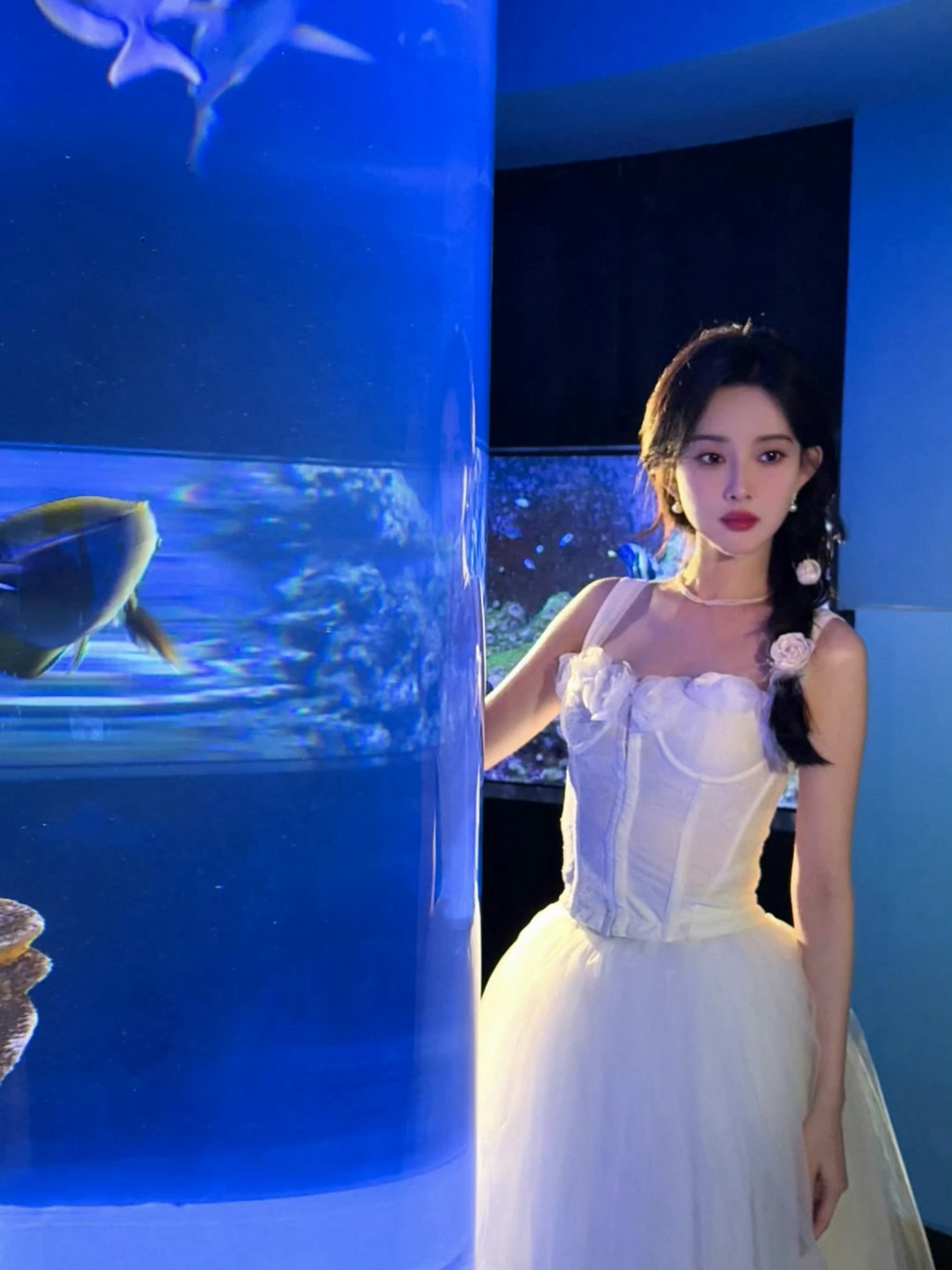 好美的海洋公主🥹🥹和孟子义一起畅游海底世界​​​