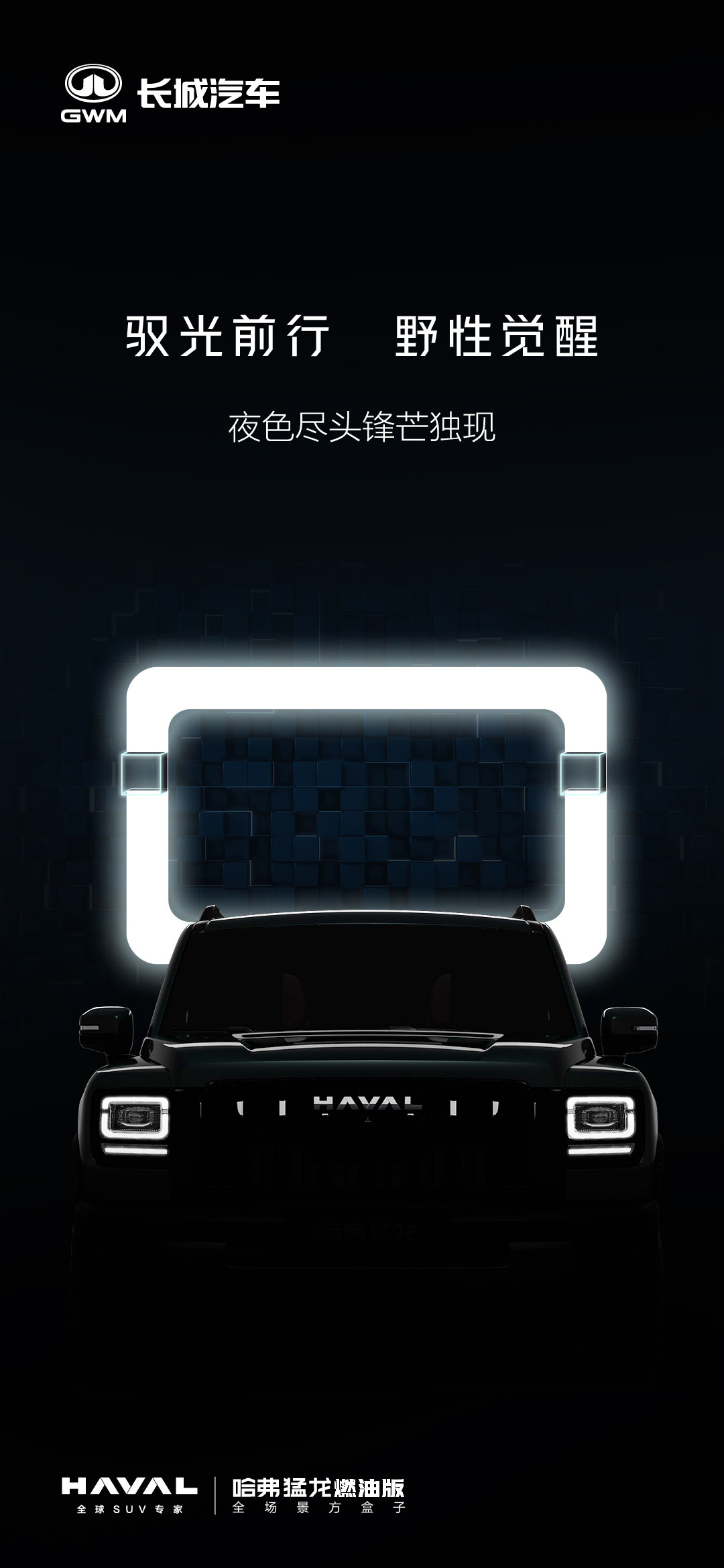 哈弗猛龙燃油版官方预告图发布[吃瓜]​​​