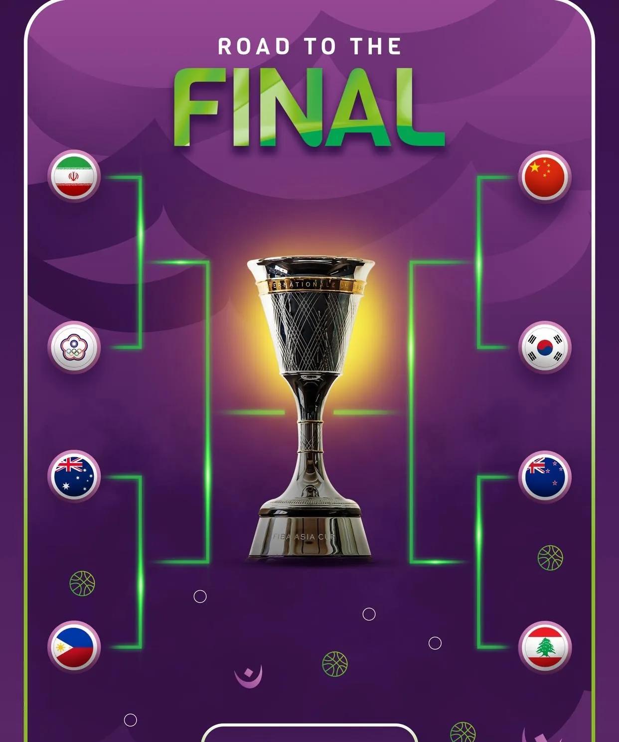 亚洲杯八强巅峰对决！中国男篮VS韩国生死战，胡金秋领衔冲击四强！