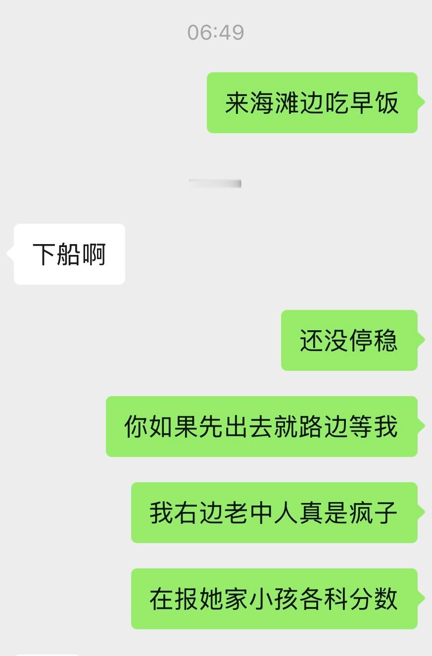 半夜没睡着还是想吐槽，今天白天在印尼的轮船上，左边是白人家长带着孩子蹦蹦跳跳看甲