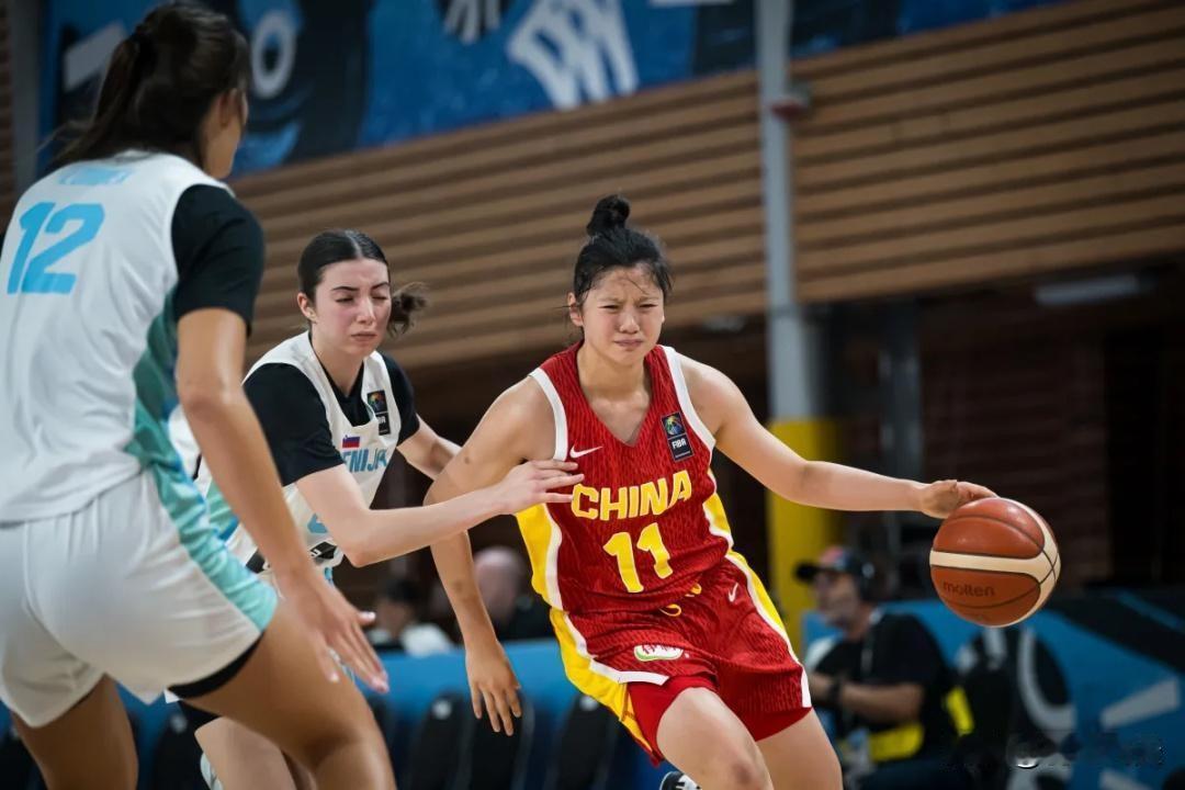 中国女篮超额完成任务7月18日晚，U17女篮世界杯排名赛，中国VS斯洛文尼亚。