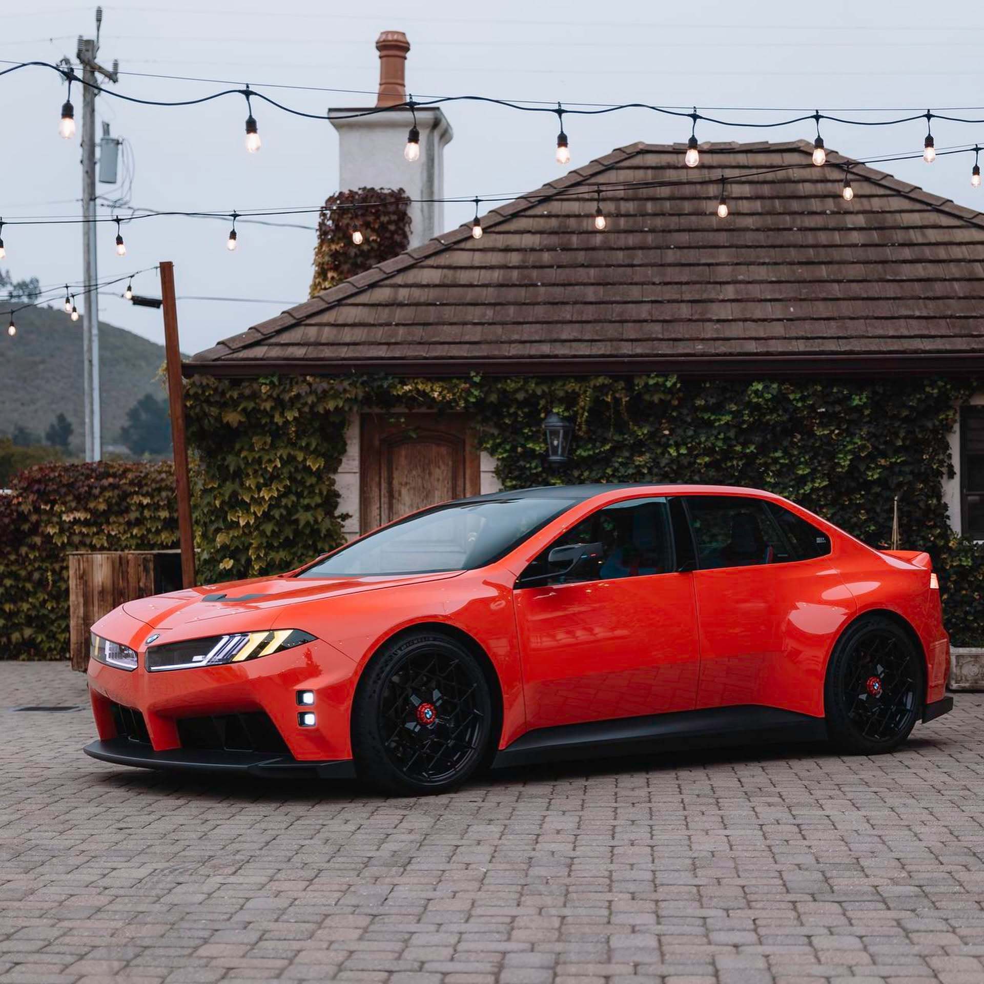 BMWMConceptNeueKlasse#宝马##智能驾趣宝马新世代#宝马新世代纯电M3概念车实车