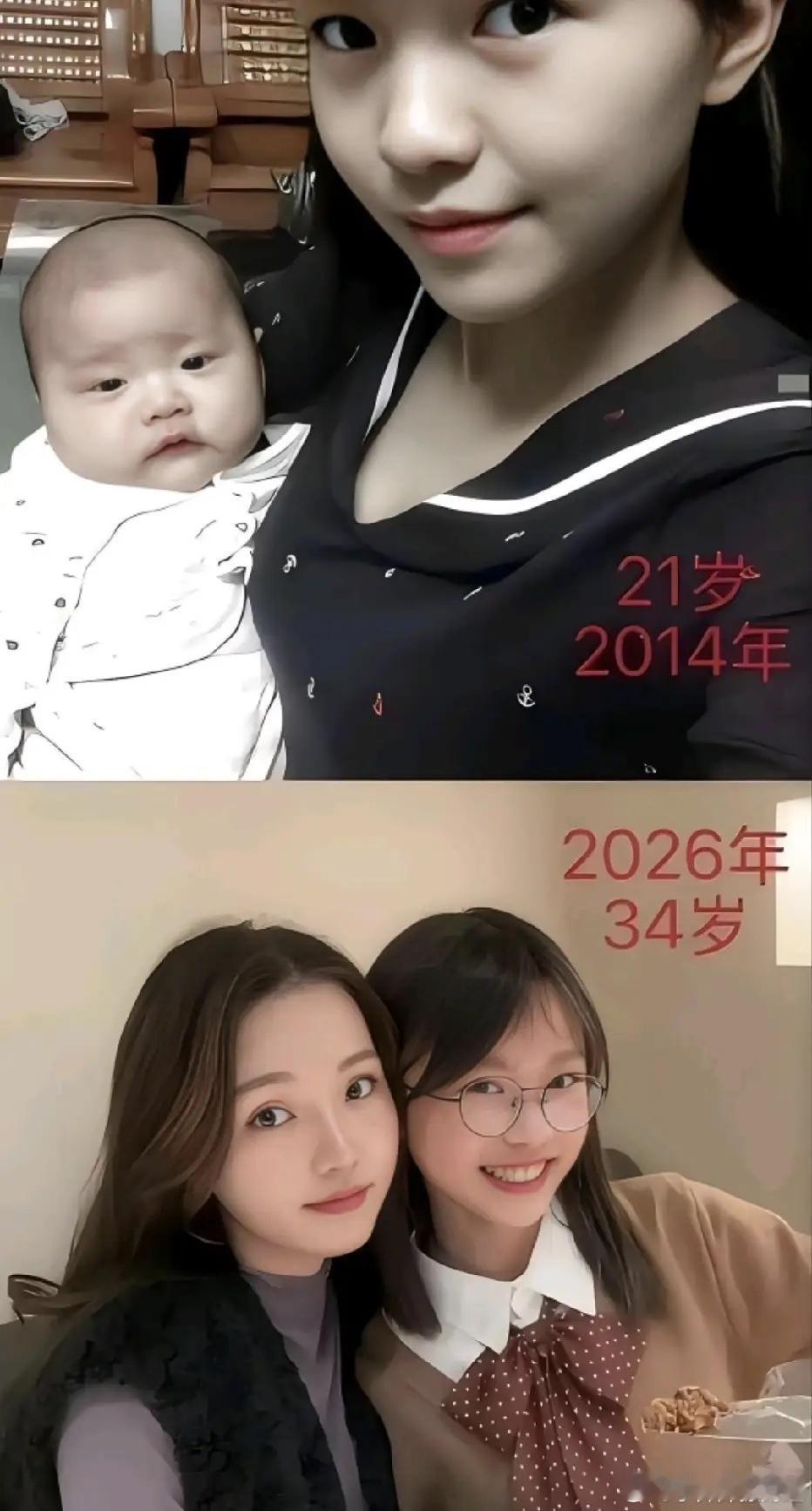 所以说啊，生娃还得早啊！​​​