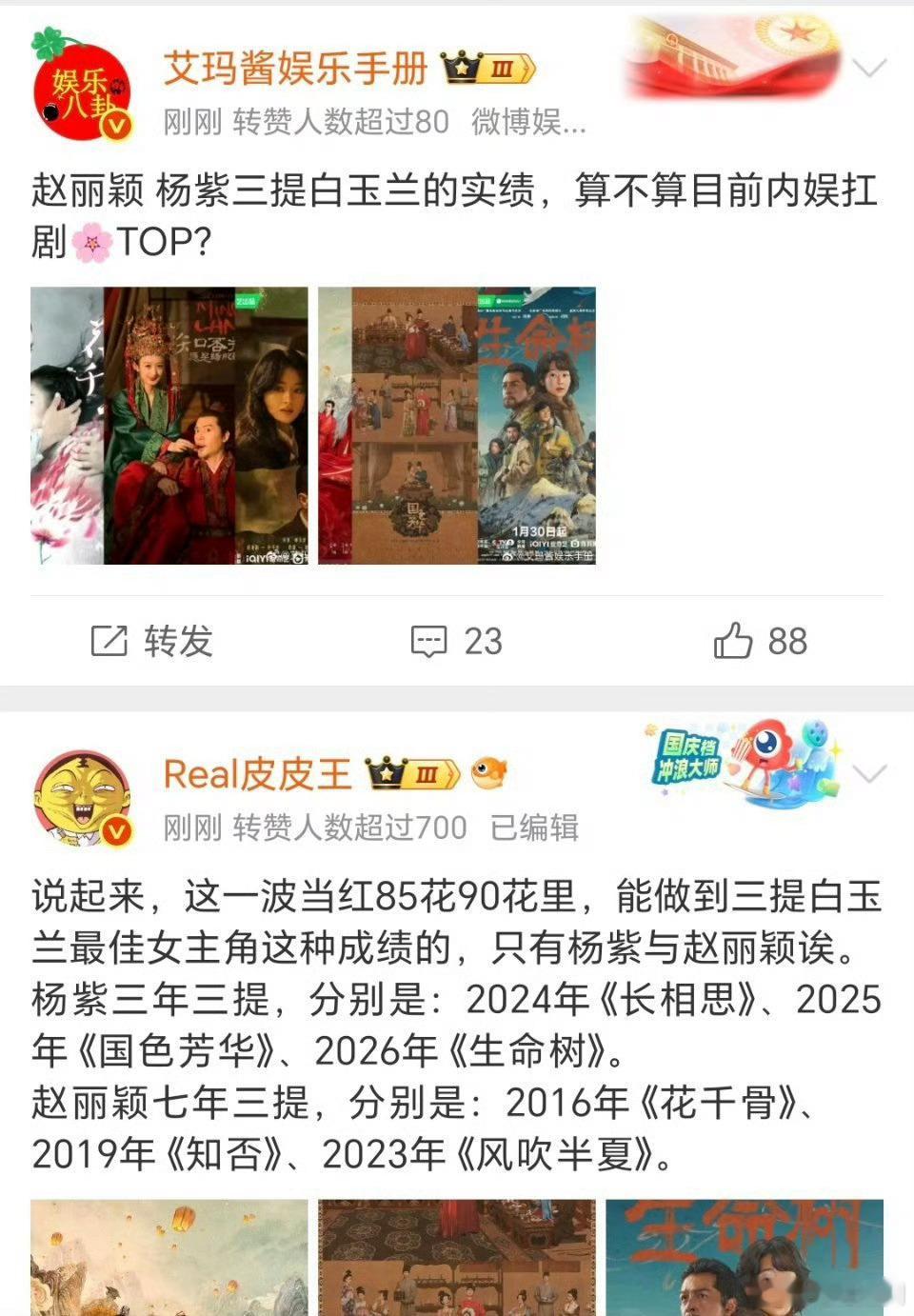 赵丽颖最近两年真的很低调，声量来到冰点…YXH们真的好爱…生怕大家遗忘，这几天