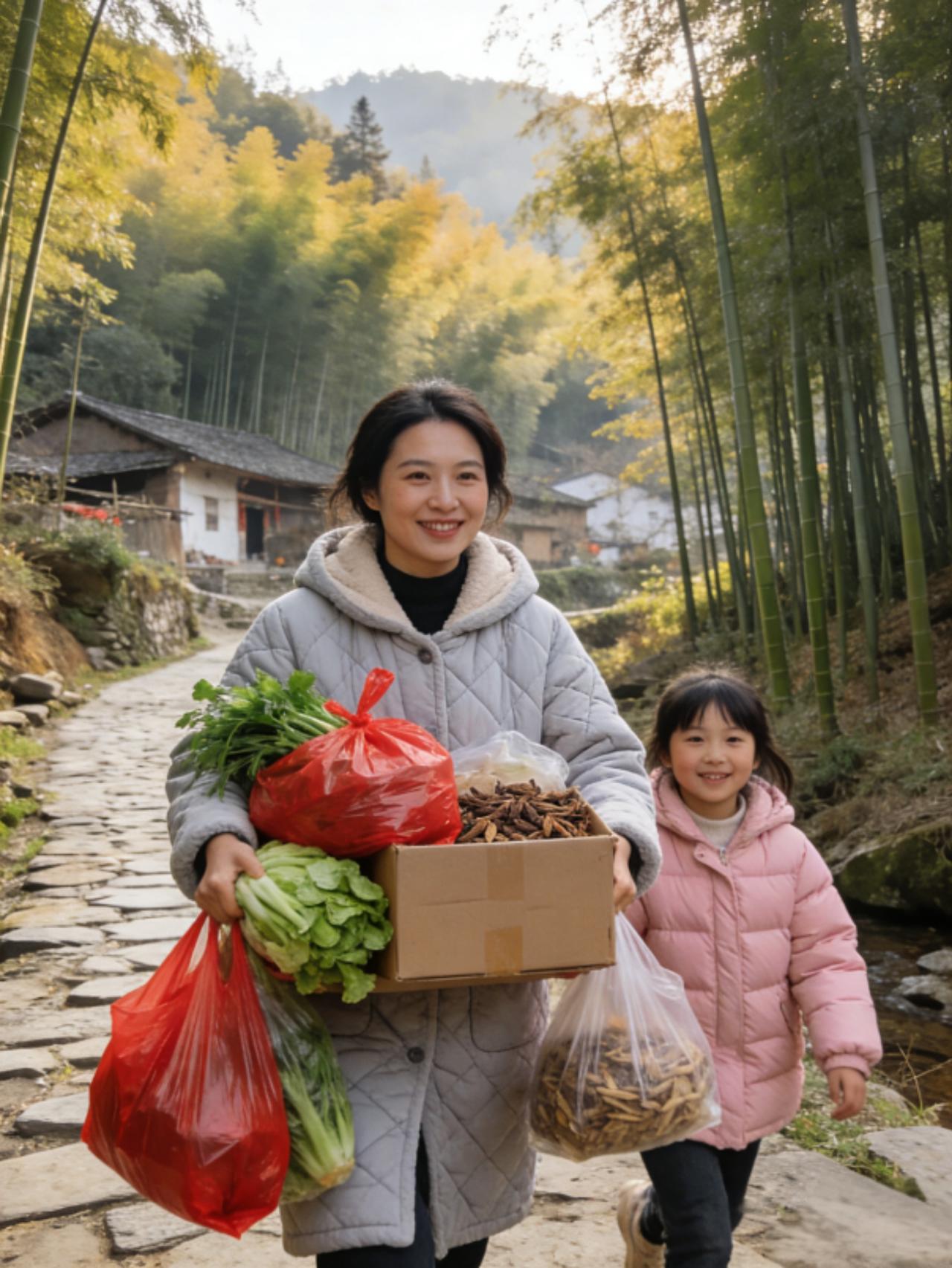 海哈金喜带女儿回四川过年：褪去光环归乡，烟火气里满是温柔2026马年春节，