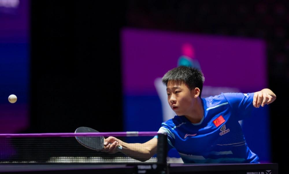 15岁国乒黑马横空出世！独揽世青赛双冠一亚，国乒未来有他了