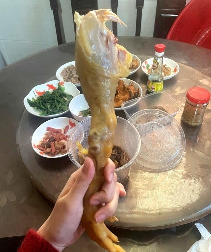 这大腿一个就饱