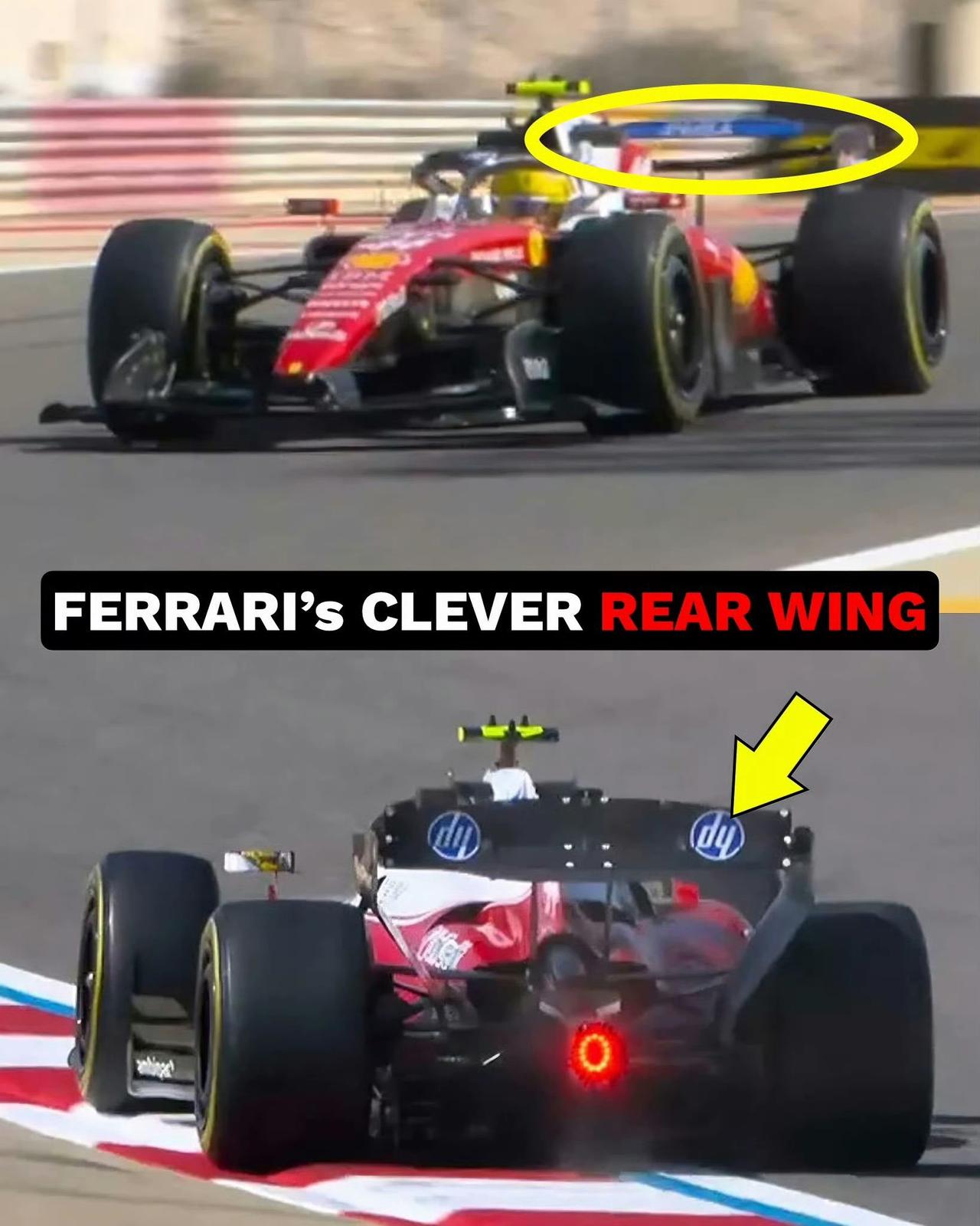 法拉利要祭出杀器了！法拉利将“翻转尾翼”带到了上海。法拉利原本计划在加拿大大奖赛