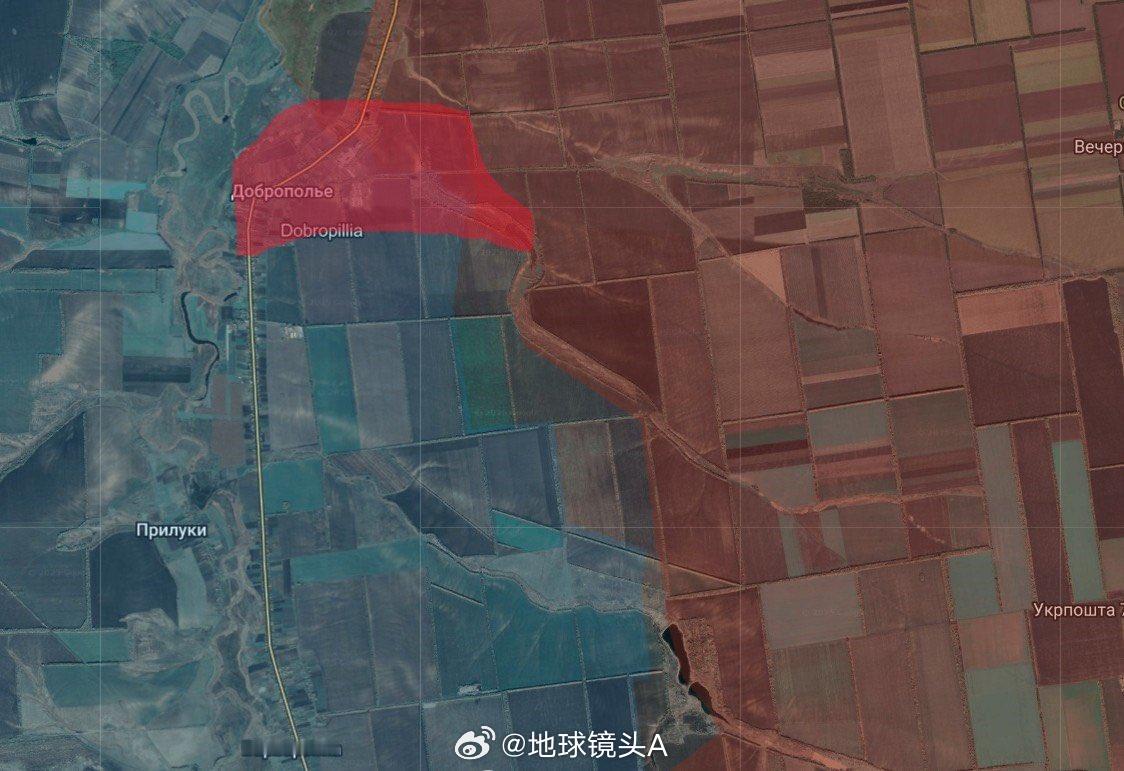 多布罗皮利亚已被俄军攻入中心区！别急，这个多布罗皮利亚位于扎波罗热，古里亚伊波列