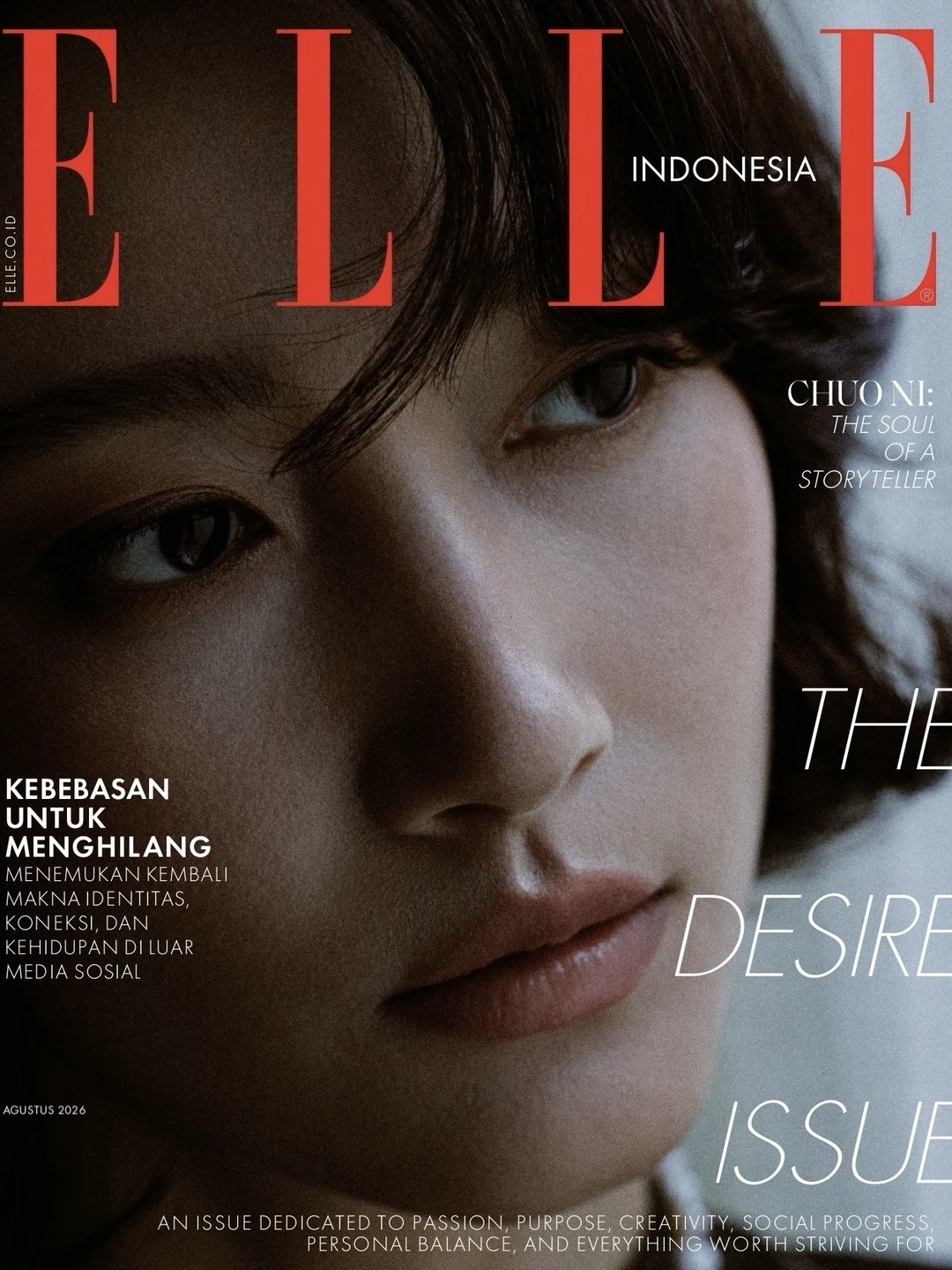 啜妮ELLE印尼8月刊😍时尚表现力硬控我❗️