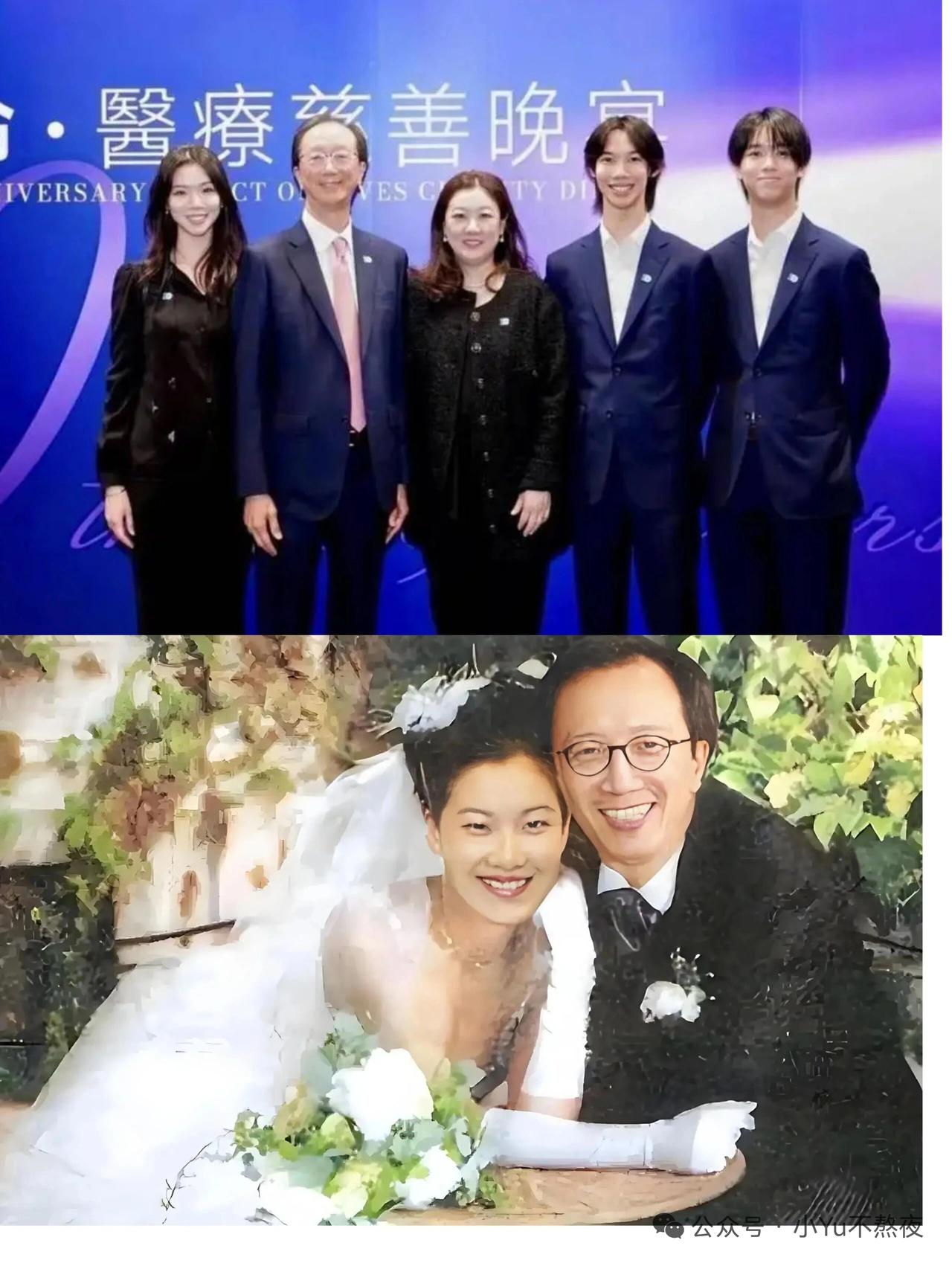 伏明霞真会生啊！如今她才48岁，三个孩子都这么大了！个个随爸，身材高挑。