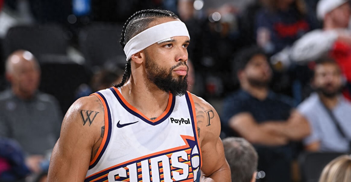 狄龙谈布克仅出手10次:他是天生得NBA常规赛,快船129-102太阳。太阳球