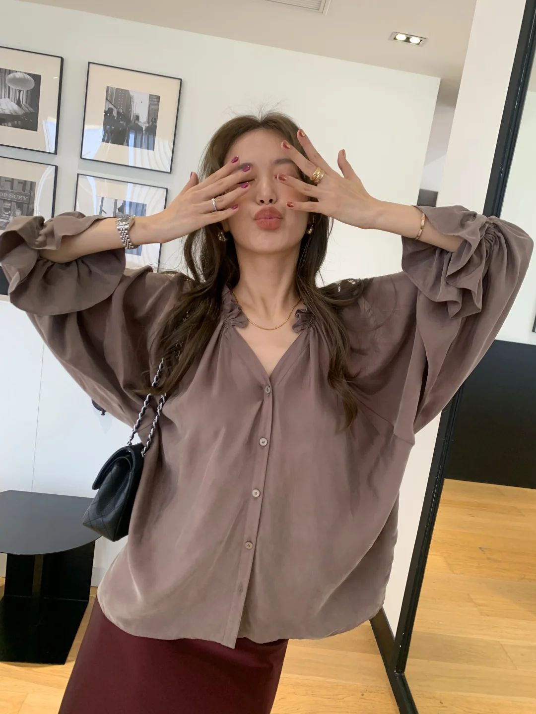 做了新美甲 我就这样拍