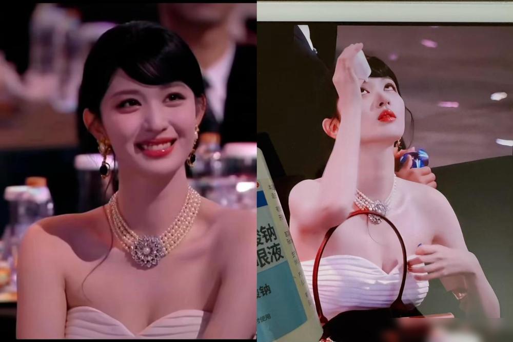 尖叫之夜王楚然美成神我不惊讶王楚然老大姐一样地提裙子我也不惊讶，但是她滴