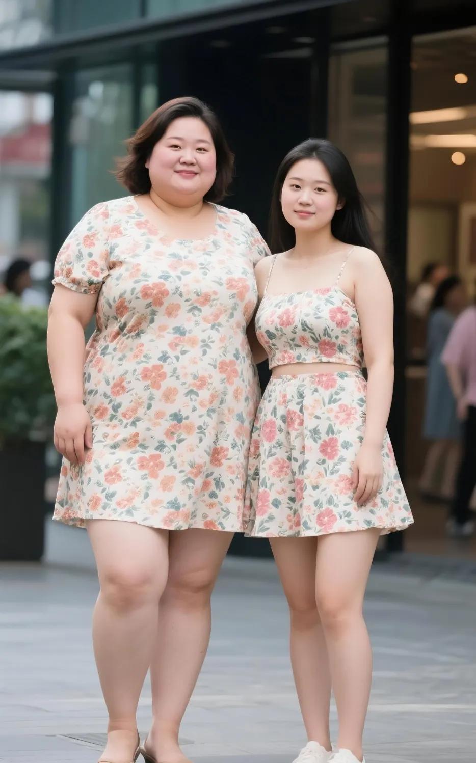 这两位美女，一胖一瘦，一美一丑，一高一矮，一个已婚，一个未婚，彩礼都一样，你会选