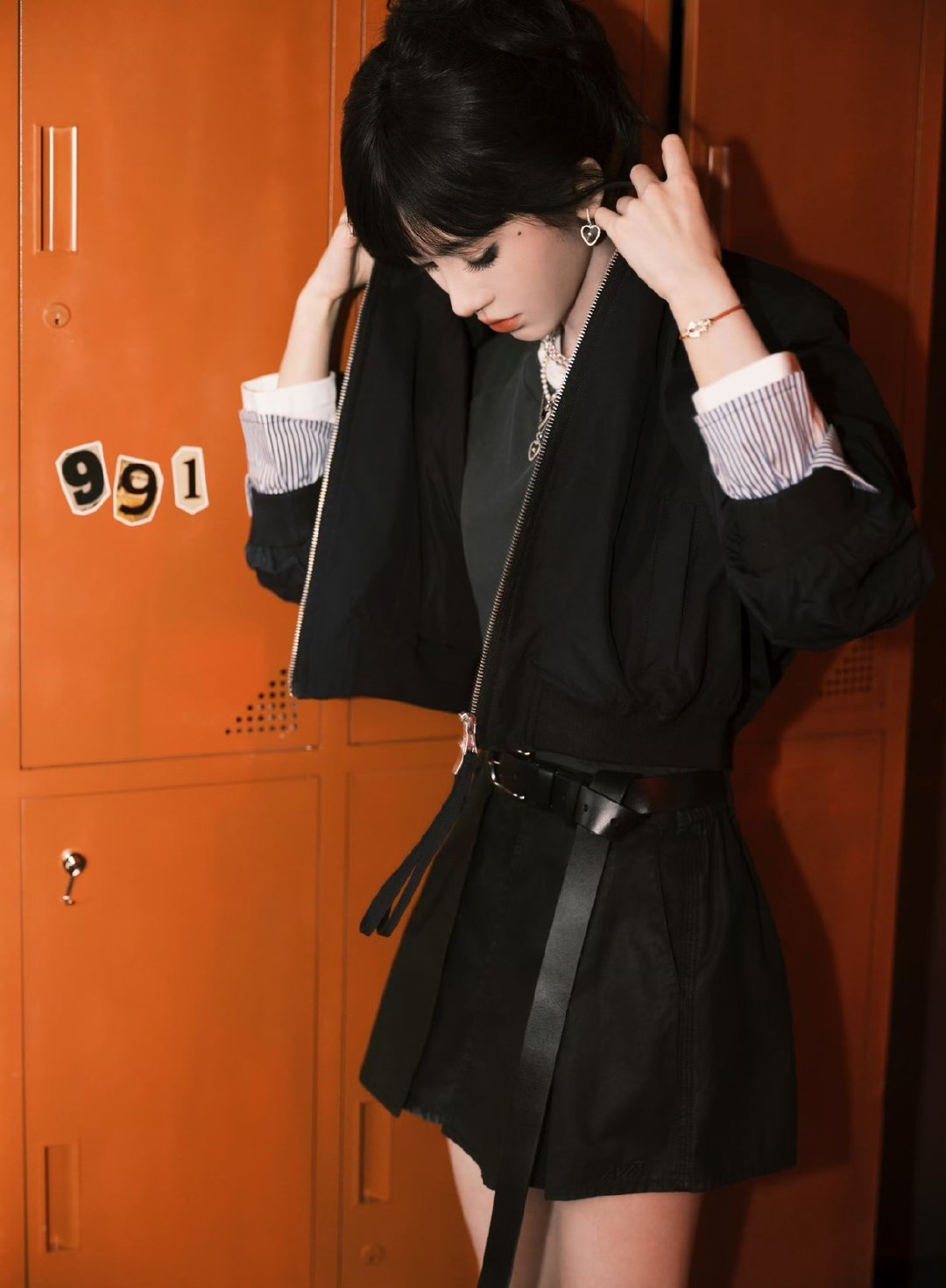 鞠婧祎cool鞠婧祎双倍cool鞠婧祎cool，帅成这样​​​