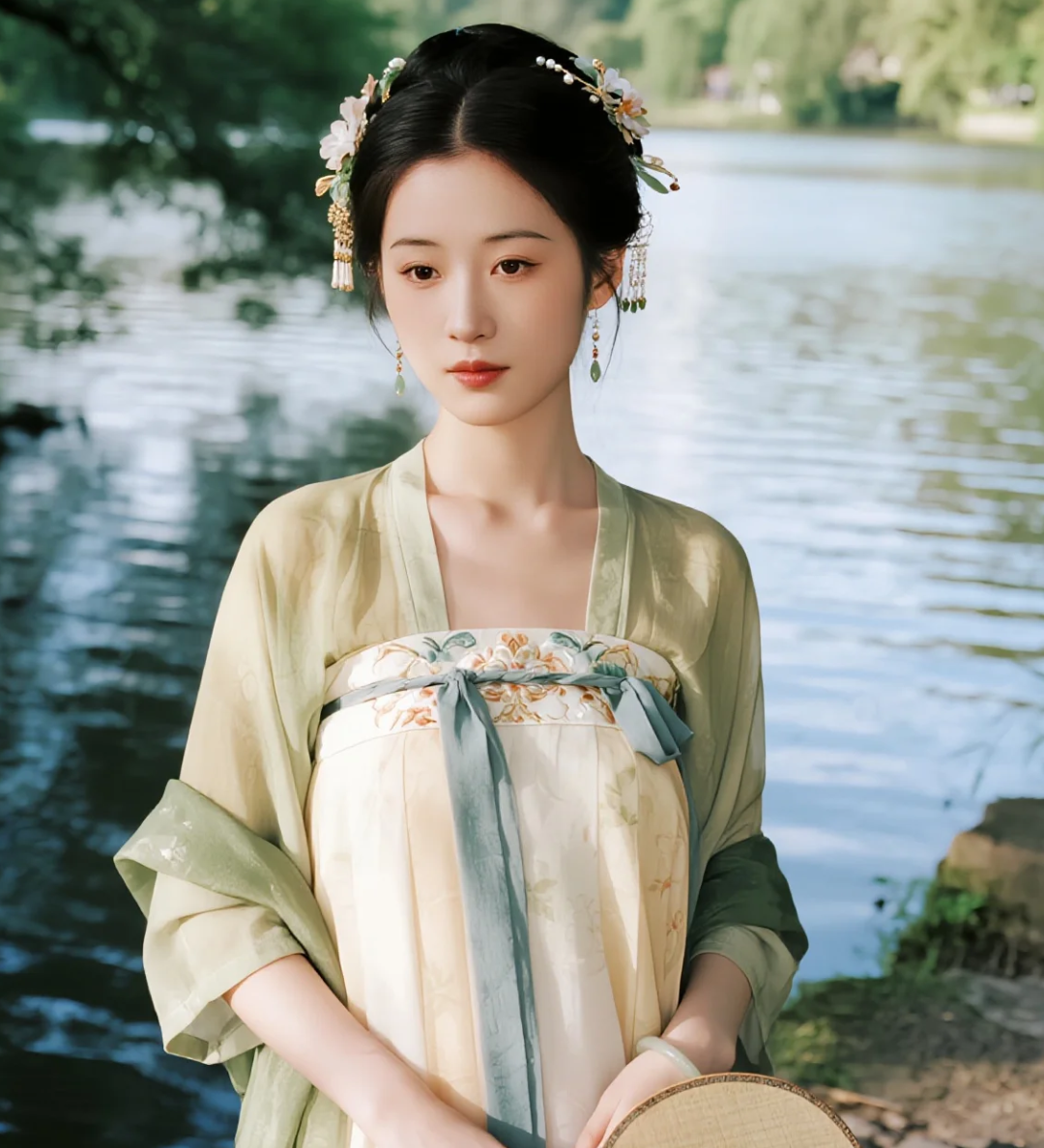 这样的古风美人，你会多看一眼吗？