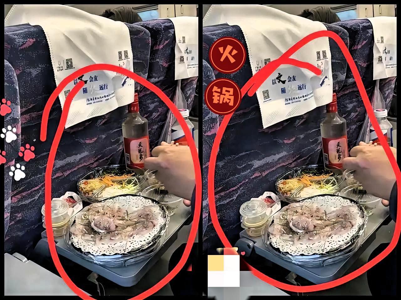 这是高铁，他是怎么带上来的?​这明明是高铁车厢，安检那么严格,却冒出了禁带的东