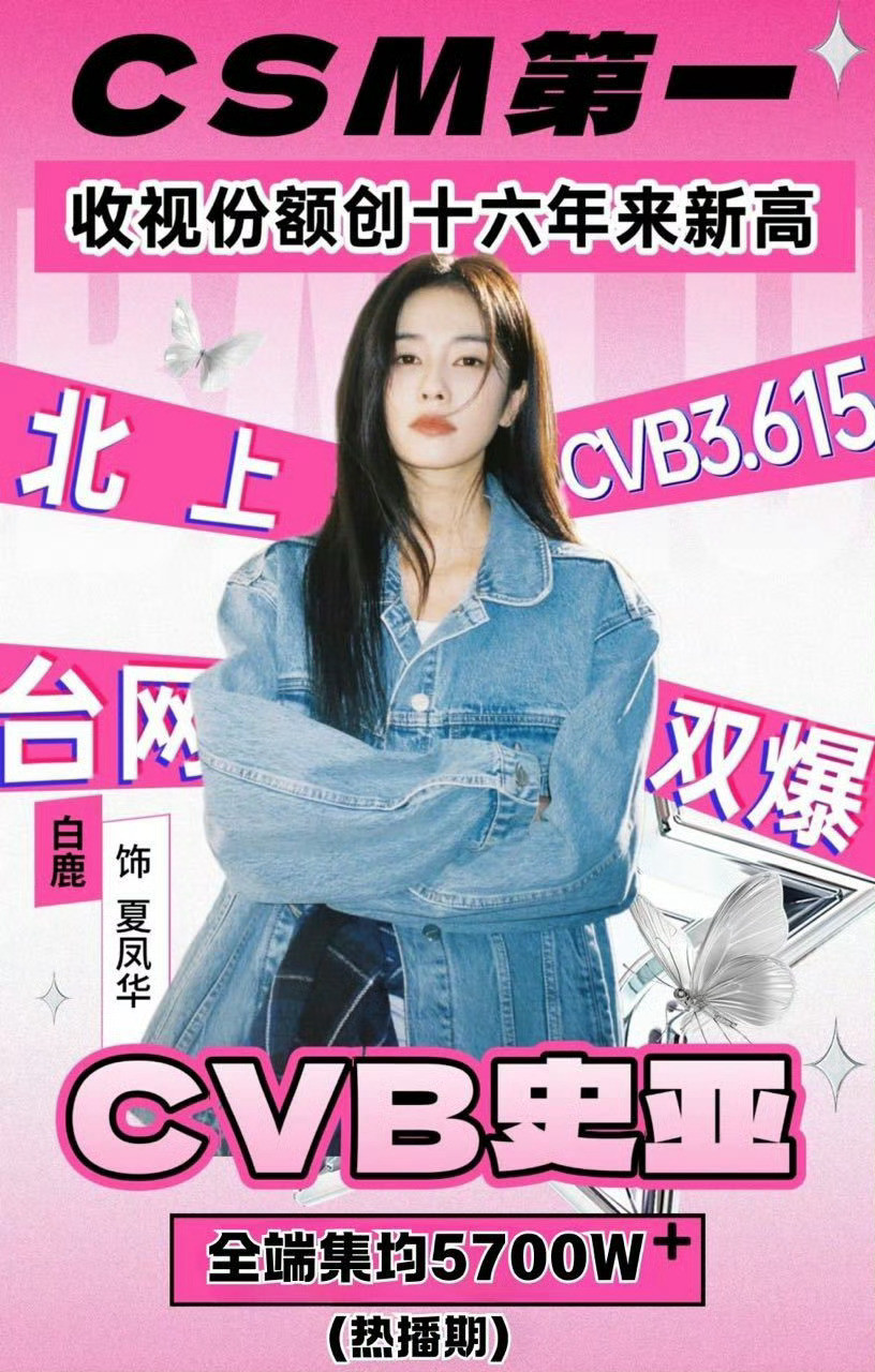 我觉得白鹿粉丝对于白鹿实绩的宣传还不到位，才会让人有空子造谣。酷云集均5700万