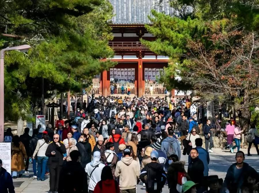 中国游客赴日人数暴跌日媒回应没影响2026开年中国赴日游客同比暴跌60.7%，春