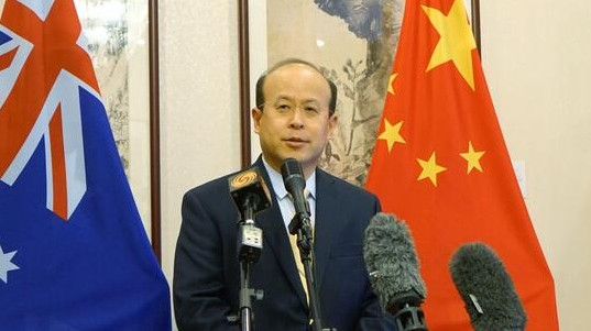 中国驻澳大利亚大使肖千说，“中国没有任何理由需要为实弹演习跟澳大利亚道歉。中国不