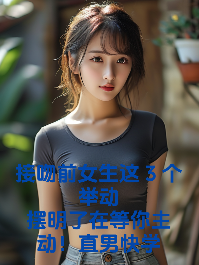 接吻前女生这3个举动，摆明了在等你主动！直男快学