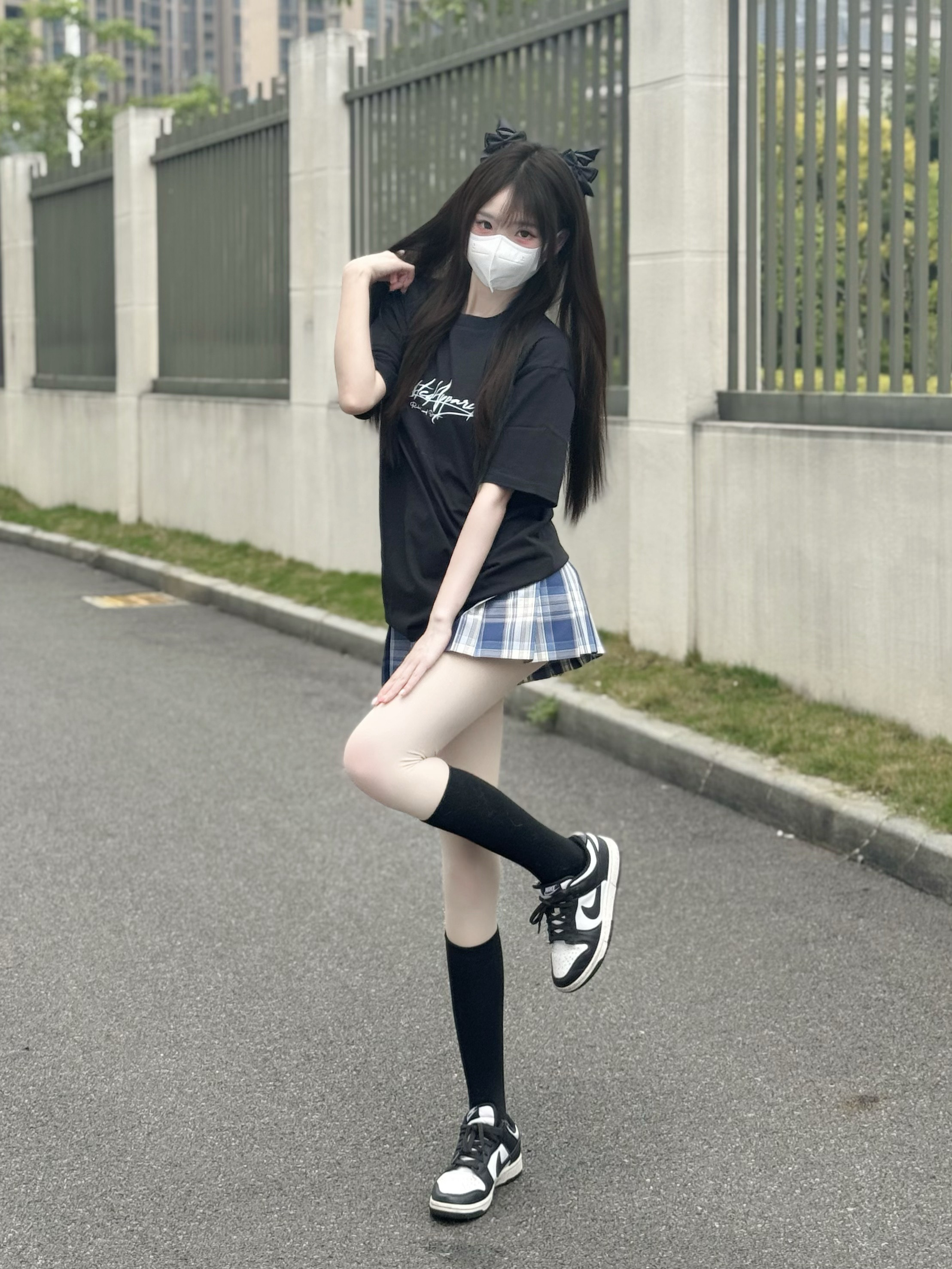 如果在公园遇见我会不会多看我两眼​​​