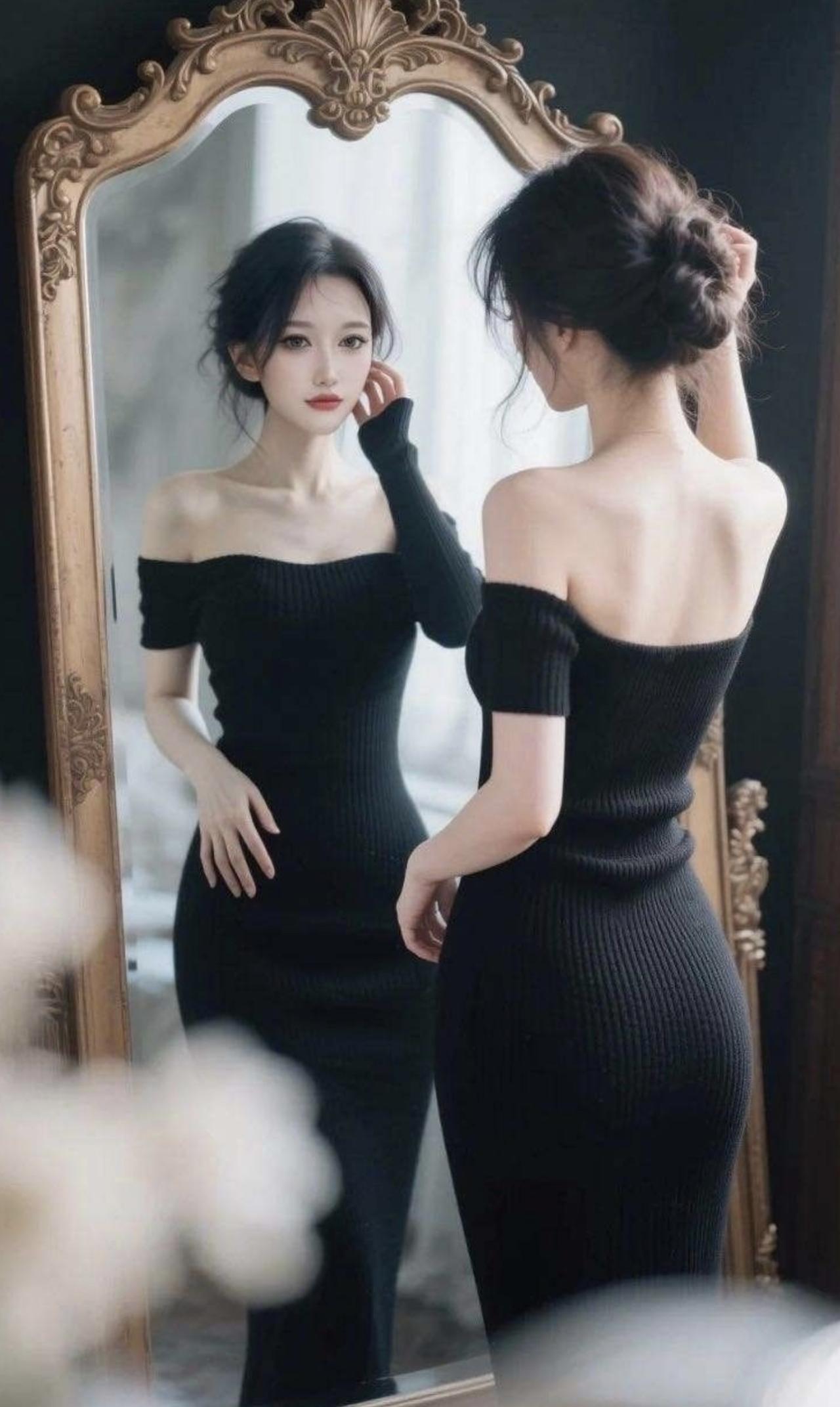 02年182cm时尚大气御姐高挑造型大长腿服装搭配美女身高穿搭