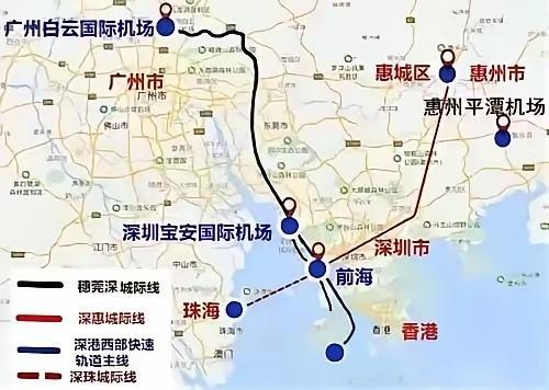 深圳第二机场，太远了。深圳第二机场选址惠州平潭，即使是从最东边的坑梓出发，也有快