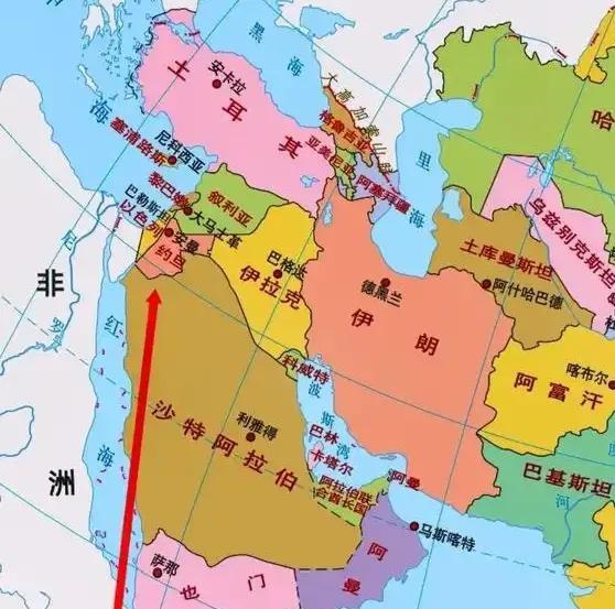 发现了没，约旦竟然不是一个内陆国！！这几天伊以冲突闹得沸沸扬扬，我也不自觉多看